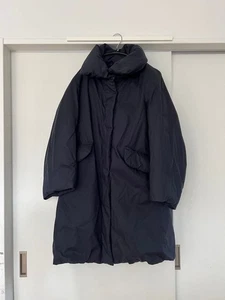 Abrigo de plumón híbrido Uniqlo + Jil Sander azul marino Japón talla M (US S) - Imagen 1 de 15