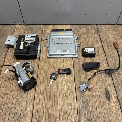 07-08 NISSAN 350Z HR M/T ENGINE START KIT ECM ECU OEM IGNITION MANUAL TRANS Foto 1 de 4