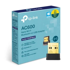 TP-Link AC600 Nano Wi-Fi Bluetooth 4.2 USB Adapter, Dual Band Wireless, Supports - Photo 1/5