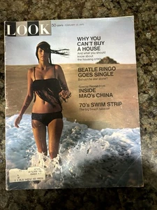 Look Magazine Feb. 10, 1970 Beatle Ringo Starr in Magic Christian, 70s Swimwear - Picture 1 of 2