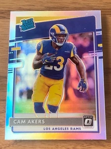 2020 Optic RC Silver Refractor Cam Akers Florida State LA Rams #175 - Picture 1 of 2