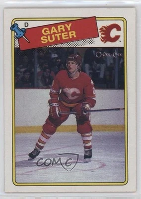 1988-89 O-Pee-Chee Gary Suter #43 - Image 1 of 2