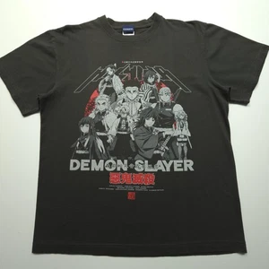 Camiseta gráfica COSPA Demon Slayer para hombre grande negra anime Kimetsu no Yaiba Hashira L - Imagen 1 de 21