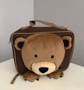 GYMBOREE Bear Insulated Lunch Box Bag Brown NWT - Picture 1 of 4