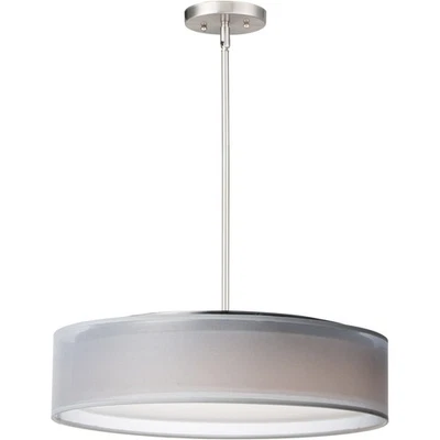 Maxim Lighting 10226WOSN Prime Pendant Satin Nickel - Image 1 of 4