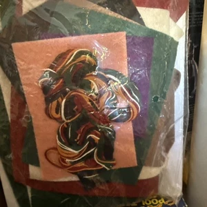 NUEVO 1995 ~ Kit de medias de fieltro Sunset Dimensions 17" Santa - Imagen 1 de 2