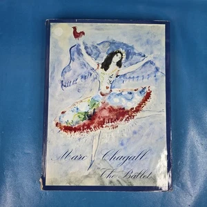 Marc Chagall The Ballet Art Book Color Lithographs by Jacques Lassaigne 1969 - Imagen 1 de 16