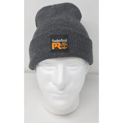 Timberland PRO Essential Gorra de Reloj Gris Oscuro Acrílico Puños Gorro OSFA Foto 1 de 4