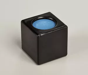 NEW Billiard Pool Cue Chalk Box Holder Master's Black - Picture 1 of 1