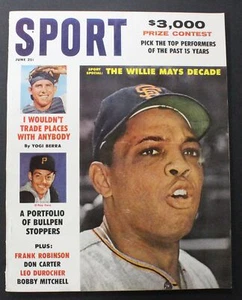 June 1961 Sport Magazine Willie Mays Cover *M631 - Picture 1 of 5
