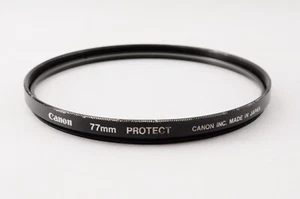 Near MINT Canon Protect 77m Camera Lens Filter From Japan - Picture 1 of 10
