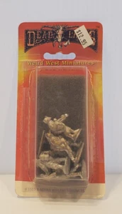 Deadlands Weird West X-Squad con lanzallamas 5 miniaturas de metal sin pintar #1515 - Imagen 1 de 4