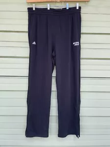 NEW MEN NBA MIAMI HEAT ADIDAS WARM UP PANTS PRACTICE BLACK SIZE 2XL+L2 #4800C - Picture 1 of 12