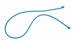 Cinta de sujeción para Apple Airpods en azul auriculares soporte correa deporte correr - Imagen 1 de 2