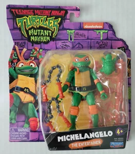 Teenage Mutant Ninja Turtles Mutant Mayhem Michelangelo The Entertainter Neu in Verpackung - Bild 1 von 12