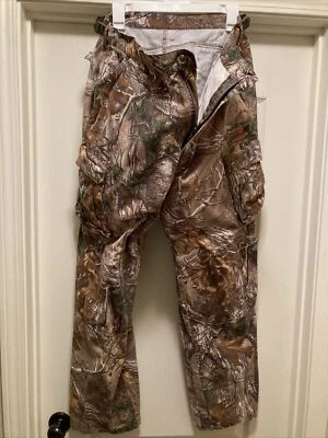 Game Winner Cargo RealTree Camo Pants Mens XLarge Hunting Cotton Tree Woods - Image 1 of 4