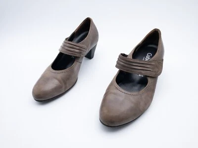 Gabor Femmes Escarpins À Talons Brun Taille 40 EU Art 25551-50 - Photo 1/3