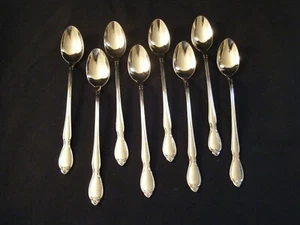 Oneida CHATELAINE Iced Tea Spoons (Set of 8) - Picture 1 of 4
