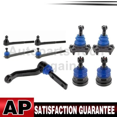 9 rótula de extremo de varilla de amarre de brazo loca delantero Mevotech para GMC Jimmy 1996-2001 Foto 1 de 4