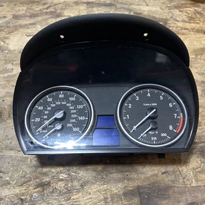 2007-2013 BMW 3 Series E90 E91 E92 E93  - Instrument Cluster Speedometer 193K - Picture 1 of 7