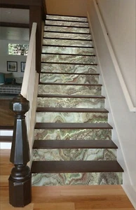 3D Art Texture 041NA Stair Risers Decoration Photo Mural Decal Wallpaper Fay - Imagen 1 de 5