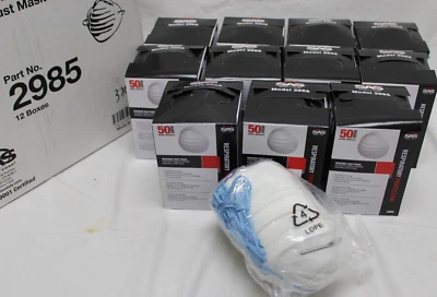 SAS 2985 - 600 Respiratory Nuisance Dust Masks - Case of (12) 50 Count Boxes - Image 1 of 3