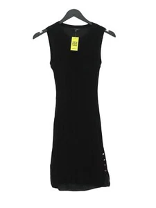 Guess Women's Midi Dress XS Black 100% Polyester Bodycon - Picture 1 of 5