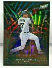 Giancarlo Stanton 2017 Panini Black Friday #14 - WEDGES Holo #'d 48/50 - MARLINS
