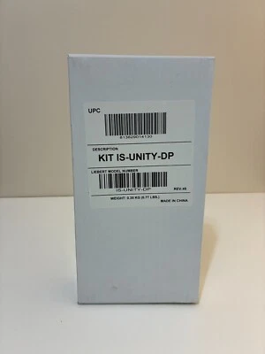 NEW IN BOX Liebert Communications Network Card KIT IS-UNITY-DP - Image 1 of 2
