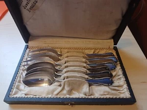 Teelöffel und Kuchengabeln Silber 800er - Bild 1 von 6