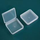 Small Boxes Square Transparent Plastic Box Jewelry Storage Case Electronic Chip