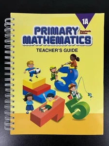 Primary Mathematics  1A Teachers Guide Like New - Picture 1 of 6