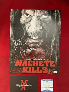 DANNY TREJO AUTOGRAPHED SIGNED 11x14 PHOTO! MACHETE! BECKETT COA! - Picture 1 of 4