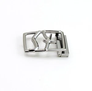 Salvatore Ferragamo Silver Belt Buckle,For 34-35 mm Wide Leather belts #SF04 - Picture 1 of 7