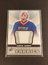 2012-13 SP Game Used Authentic Fabrics Fight Strap 11/15 Curtis Joseph 
