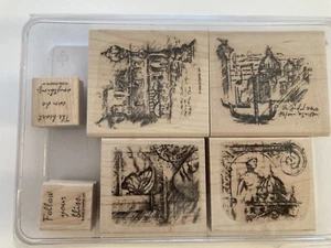 Set 6 Sketchbook da Viaggio Stampin' Up Roma Architettura Romance Storia Esplora - Foto 1 di 7