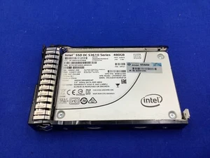 832414-B21 HP 480GB 6Gb/S 2.5-inch SATA SFF SC PLP SSD 832454-001 - Picture 1 of 3