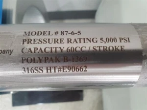 Generatore di pressione HIP alta pressione 87-6-5 5000 PSI 316SS - Foto 1 di 3