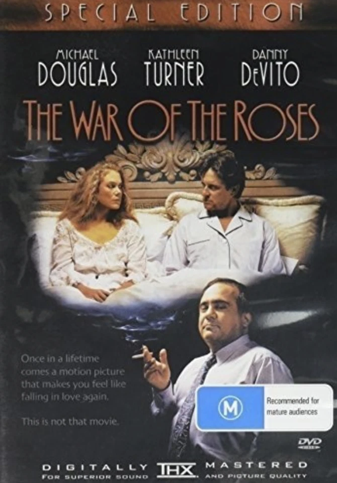 THE WAR OF THE ROSES (DVD) BRAND NEW / SEALED MICHAEL DOUGLAS / KATHLEEN TURNER - Image 1 of 1