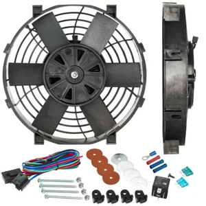 9" Electric Fan + Mounting Hardware (12V) (Part #0160 + #1000) (Davies Craig) - Picture 1 of 8
