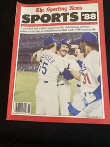The Sporting News Sports '88 Magazine – Kirk Gibson Cover - Picture 1 of 7
