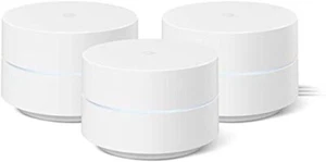 Google Routeur Système WiFi pour Couverture Toute La Maison NLS-1304-25, 3 Routeurs - Photo 1/2