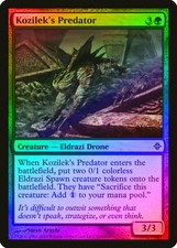 Kozilek's Predator FOIL Rise of the Eldrazi PLD Green Common CARD ABUGames