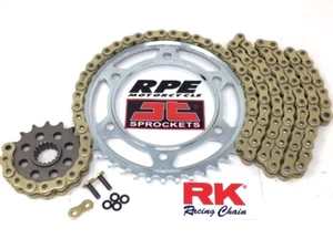 Yamaha Tracer 900 RK 525 XSO 2019-2020 OEM kit de cadena y piñones de oro - Imagen 1 de 4