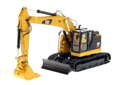 DIECAST MASTERS, Escavatore cingolato CATERPILLAR 335F L CR con trascinatore ... - Immagine 1 di 4