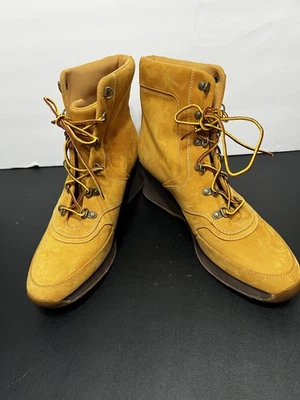 Botas Timberland para mujer talla 9,5 trigo nobuck con cordones senderista suela 55340 Foto 1 de 4