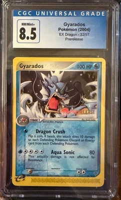 Gyarados Ex Dragon Prerelease - 32/97 Pokemon Vintage CGC 8.5 - Image 1 of 2