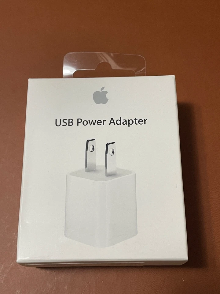 Adaptador de corriente cargador de pared USB Apple 5W para iPhone - Blanco Nueva caja al por menor Foto 1 de 1