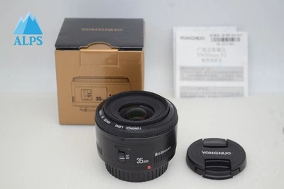 [Como Nuevo] Lente principal YONGNUO YN 35 mm F2 AF para montura Canon EF con caja #251106 m Foto 1 de 4