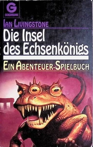 Fighting Fantasy 7 - Die Insel des Echsenkönigs - Goldmann Edition - B+/B+/B+ - Picture 1 of 10